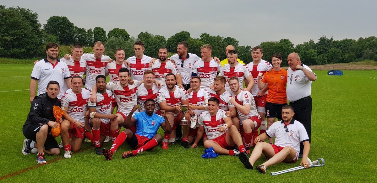 R_Tate89's tweet photo. What a week up in Edinburgh for the Student RL Four Nations 2019 🏆🏴
@WalesRugbyL 16-52 #EngUnisRL
#EngUnisRL 40-0 @Irelandrl
@scotlandrl 18-36 #EngUnisRL
The players & staff have been outsiding all programme and really pleased they’ve got their rewards for their hard work! https://t.co/L5chuB8TGJ