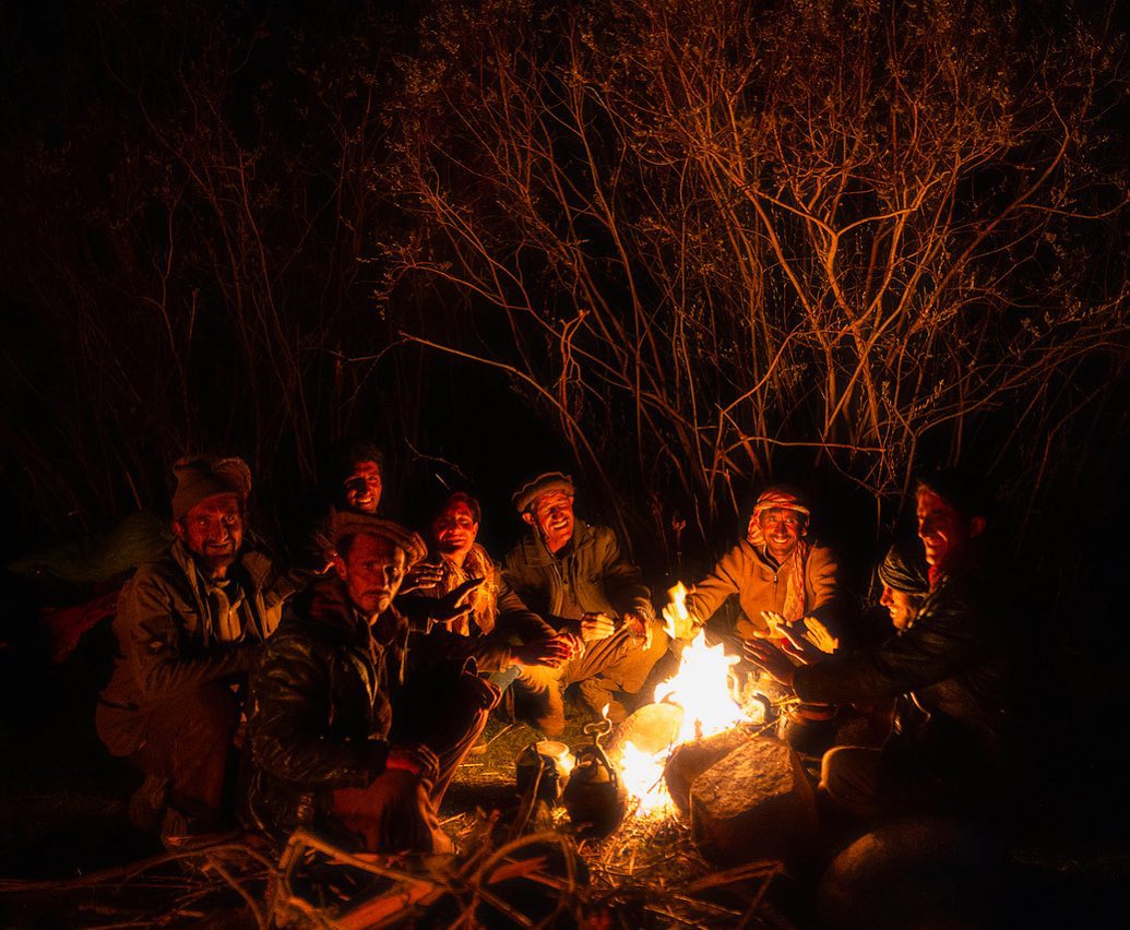 Serate afghane. #wakhancorridor #afghanistan#fireplace