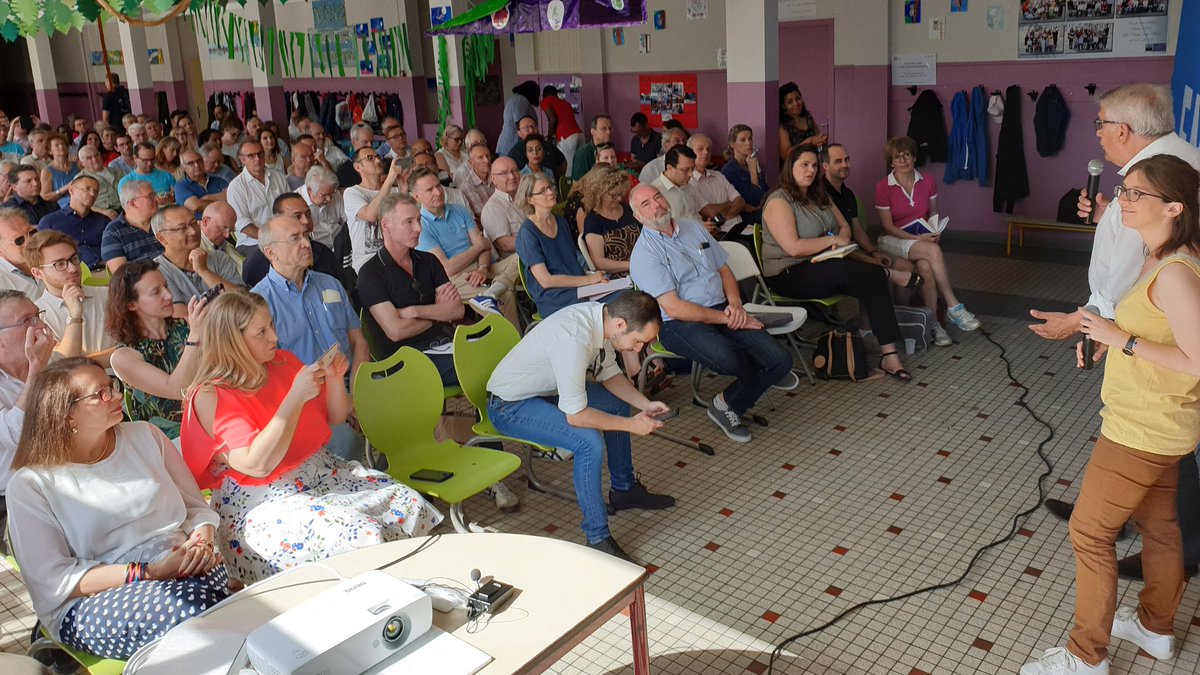 Très heureux d'animer le séminaire d'@EnMarche78 de préparation des élections municipales. En avant pour une nouvelle séquence !