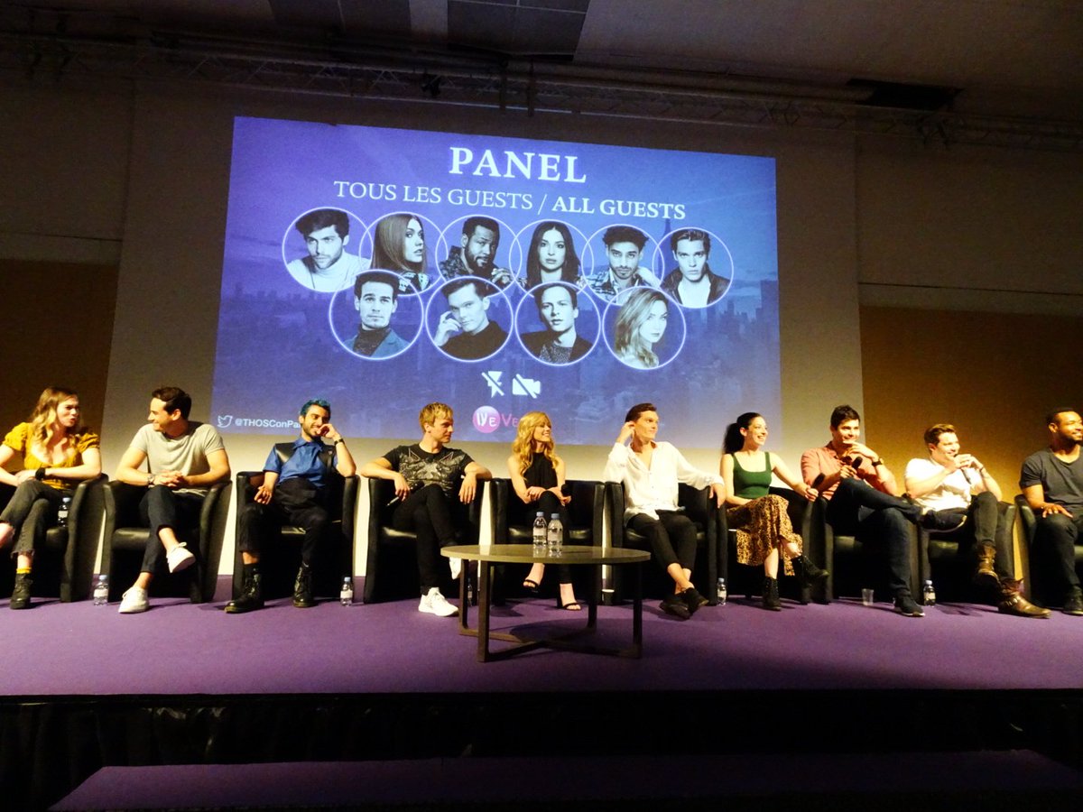 rostercon_live's tweet image. Ils sont là #THOS3 #Shadowhunters