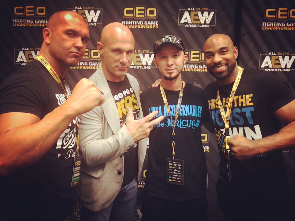 jgo24's tweet photo. #AEW So fun to watch! Great work!!! https://t.co/46Z64hCffW