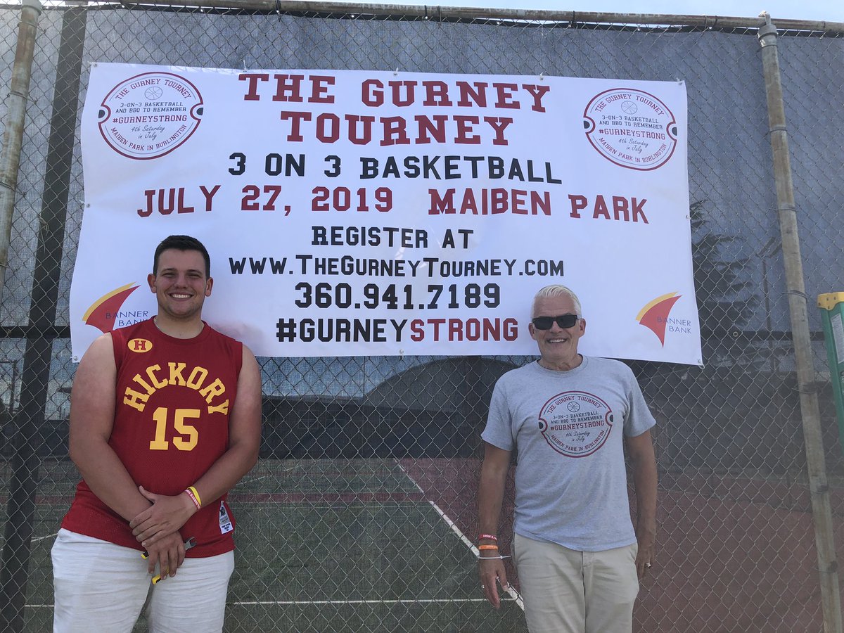 BlakeGurney1's tweet photo. Got a great sign put up on the BEHS tennis courts to advertise for THE Gurney Tourney! Register your team TODAY with the link in our bio!! #ballup #signup #forBrian https://t.co/QLsLyxrRQ8