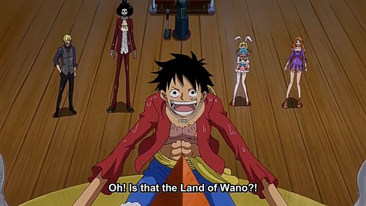 Wano Arc!!!!!!!!  Ganda ng animation. 