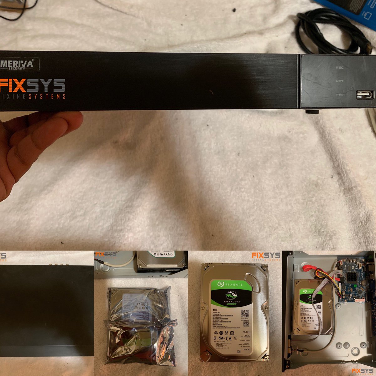 fixsysmx's tweet photo. Mantenimiento y cambio de disco duro a #DVR #Meriva para #CCTV, solo en Fixsys MX

#MerivaSecurity #Meriva #Seagate #FixsysMx https://t.co/As4StSJxQ0