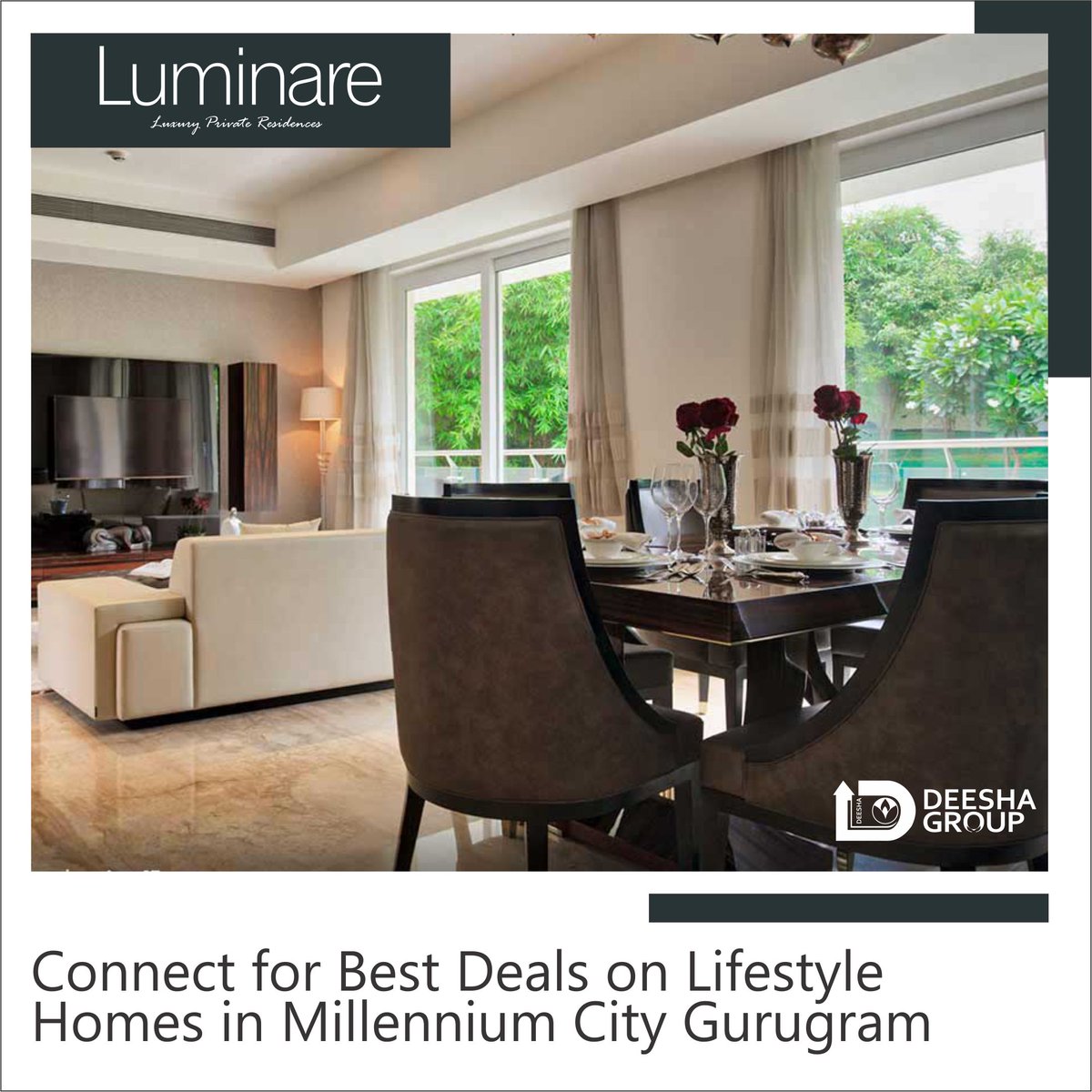 GroupDeesha's tweet photo. Look no further for a #premium address in millennium city Gurugram.
Book now #Luxury #Apartments in #MahindraLuminare #Gurugram: 
https://t.co/w9HitV99Yz
#Properties #GurugramProperties https://t.co/TatPGRSwPz
