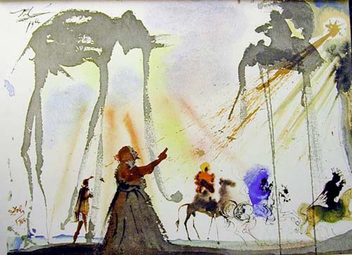 artist_dali's tweet photo. Omnes de Saba venient, 1967 #dali #surrealism https://t.co/7LqC3LdXhC