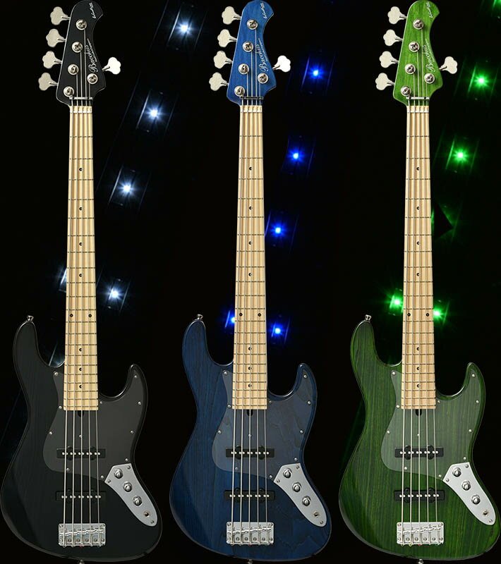 TRUTH 五弦ベース LEDポジションマーク