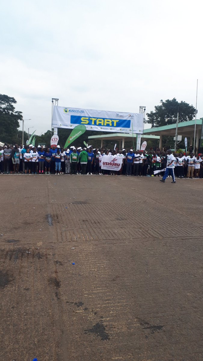 Flag off the 7 KM Ushirika Charity Walk 2019