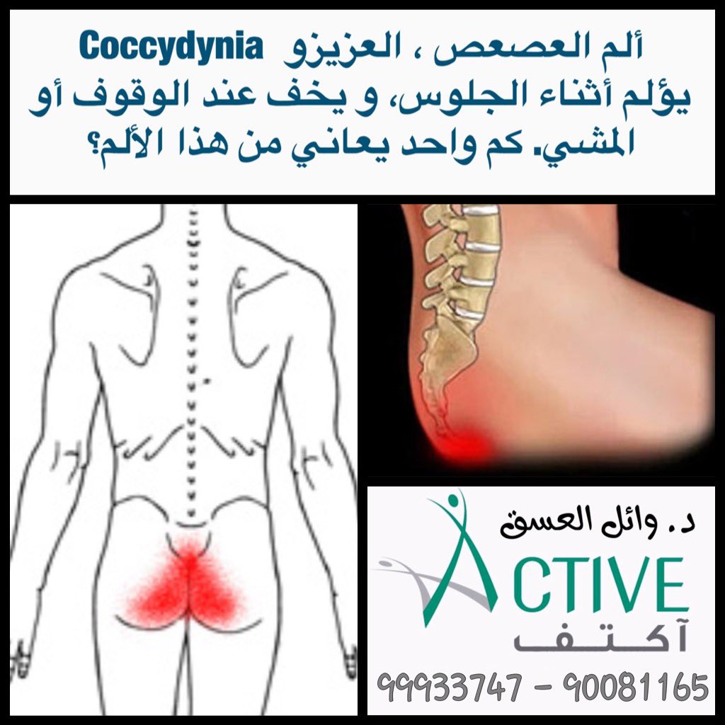 علاج ألم العصعص بالأعشاب 7 طرق طبيعية لعلاج آلام العصعص