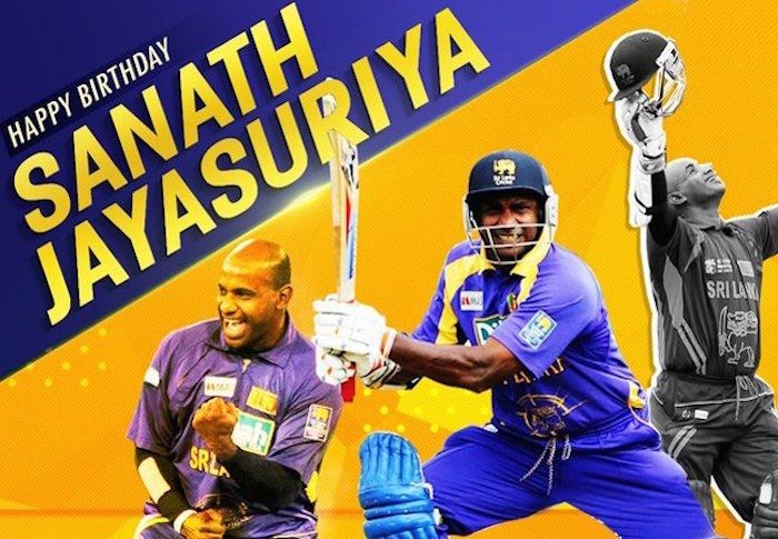 Happy Birthday, Sanath Jayasuriya 