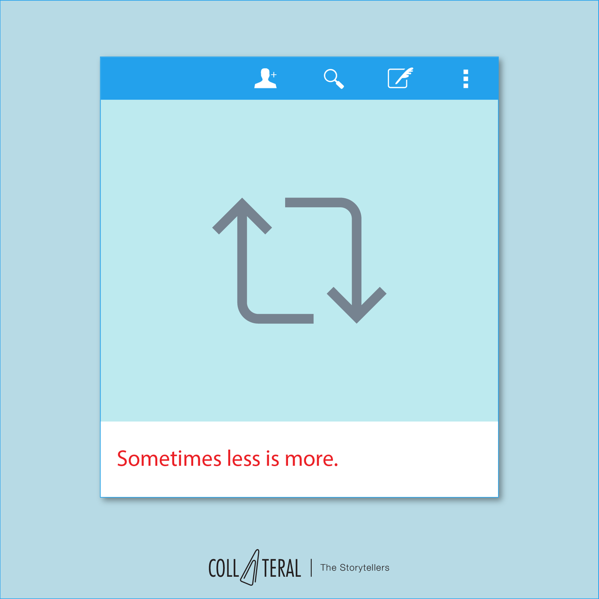 collateral_IN's tweet photo. This World Social Media Day take a cue from your favorite platform! 
#WorldSocialMediaDay #SocialMediaDay #Collateral #AdAgency https://t.co/kkaZsjdH6e