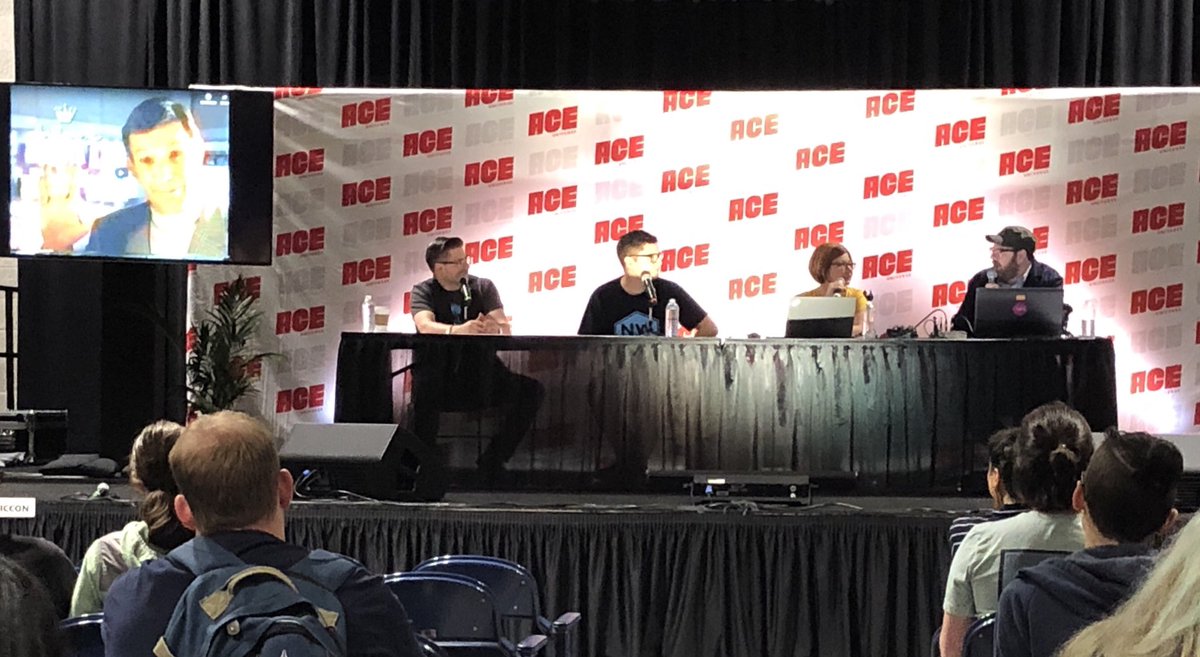 NW_NERD's tweet photo. Great day at @ACEcomicconโs #podcast stage in #Seattle with #AfterTheseMessages. https://t.co/xdwbbPLF6k