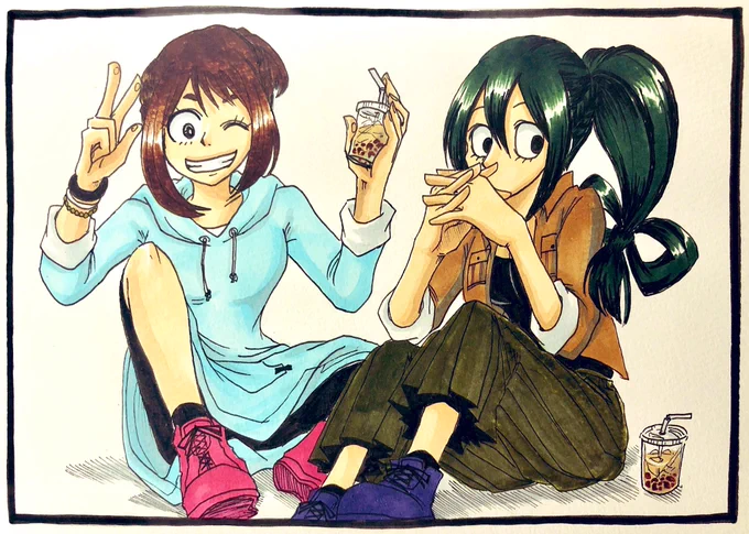 お茶子と梅雨ちゃん! 