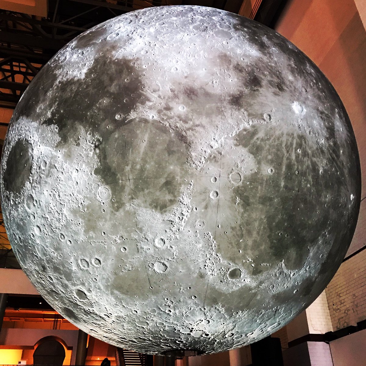 For anyone interested in #space #powerhousemusem in #sydney has a new Apollo11 exhibition to celebrate the 50th anniversary of the #moonlanding, including this stunning 3D moon installation, which combines detailed #NASA imagery of the lunar surface 🌕 🥰 #ilovesydney #science