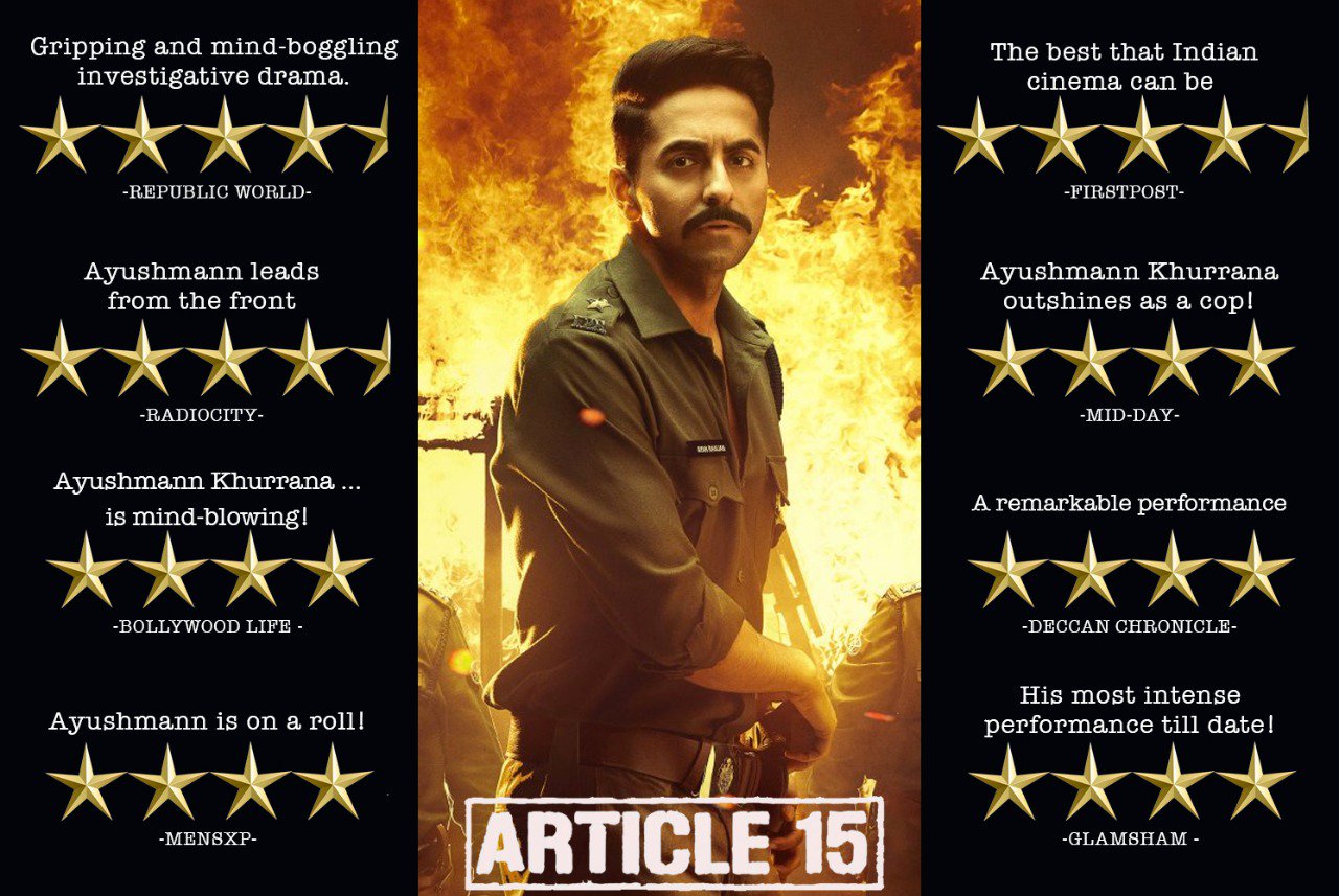 Sinopsis Lengkap Film India Article 15, Ulasan, Review