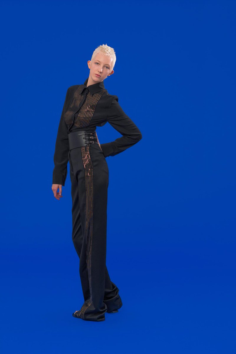 Antonio Berardi Resort 2020 collection with Finn Buchanan  #AntonioBerardi #AntonioBerardiOfficial #RE20 #AntonioBerardiRE20 #finnbuchanan_ Styled by #SophiaNeophitou #10magazine Photo by Derek Ridgers #derekridgers