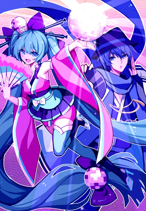 ✨⭐️大江户⭐️✨
#初音ミク  #KAITO 
