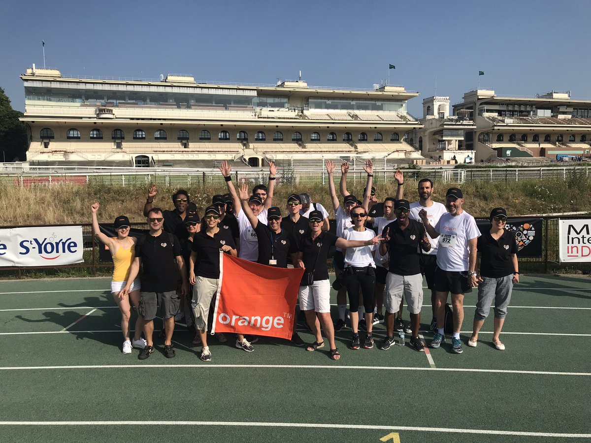 Les salariés <a href="/Orange_France/">Orange France</a> prêts pour les <a href="/10KmHex/">Les10kmdel'Hexagone</a>
La team <a href="/OrangePassionF/">OrangePassions</a> bien représentée pour la #RunOrangePassion ! 🏃🏾‍♂️🏃🏾‍♀️💪🏽