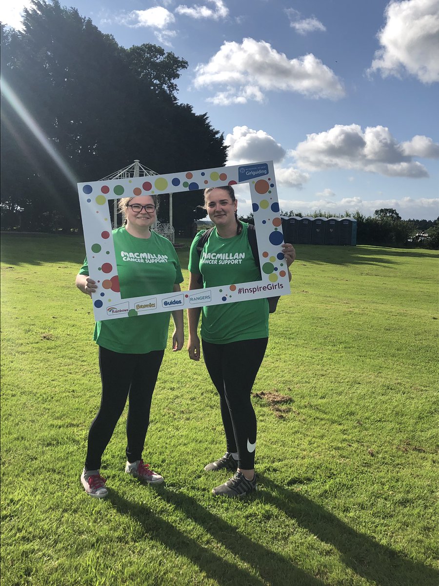 GGShropshire's tweet photo. We are ready for you! @BritishIronwork #ColourRun @Girlguiding @GirlguidingMids https://t.co/4LrCWeW2Y7