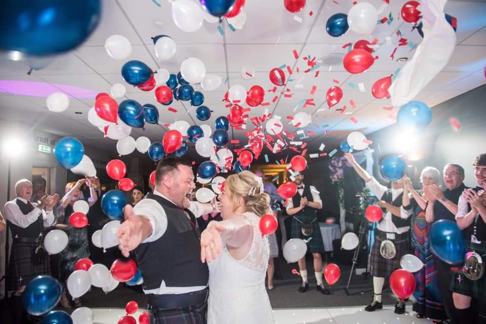 We did it ! Our first wedding, thanks to everyone we worked with yesterday, and all who attended. A great wedding venue that looked awesome. Congratulations Amy &amp; Kenny.