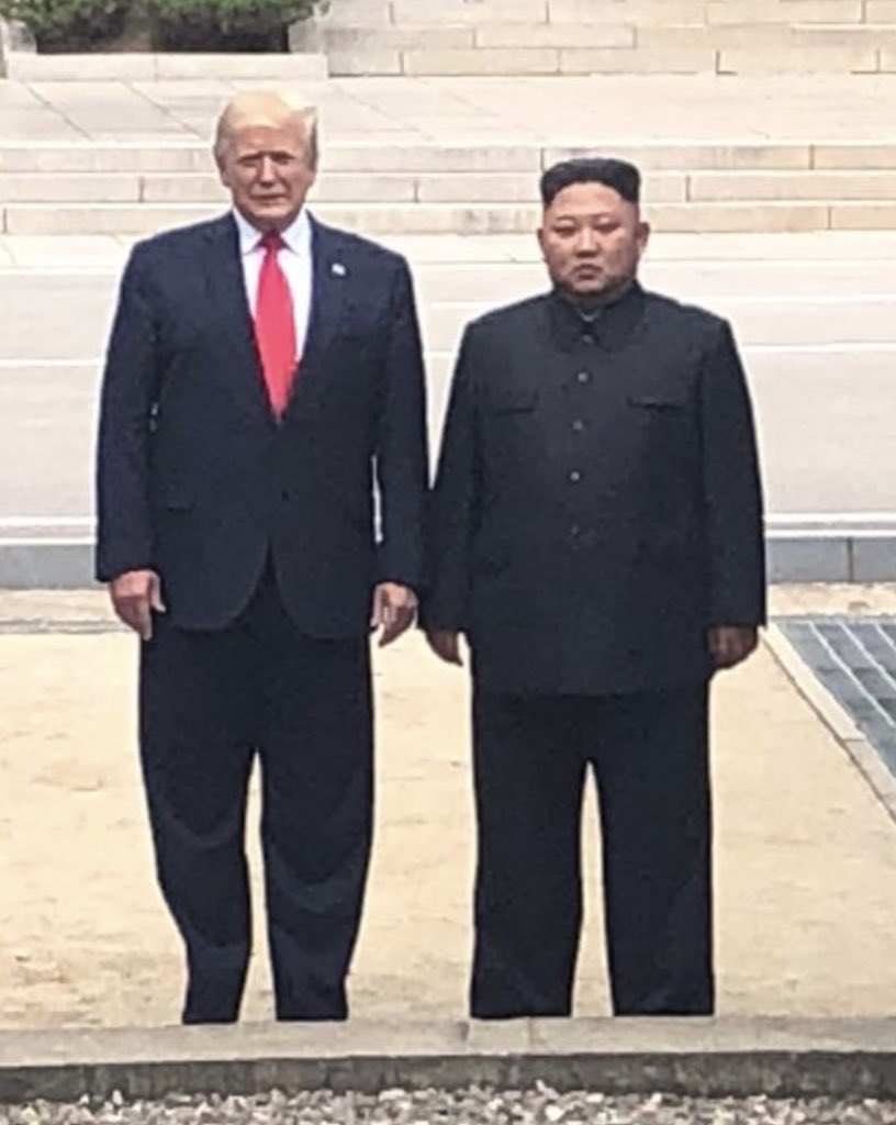 Trump and Kim also seem to have exchanged tailoring tips. #TrumpKimSummit