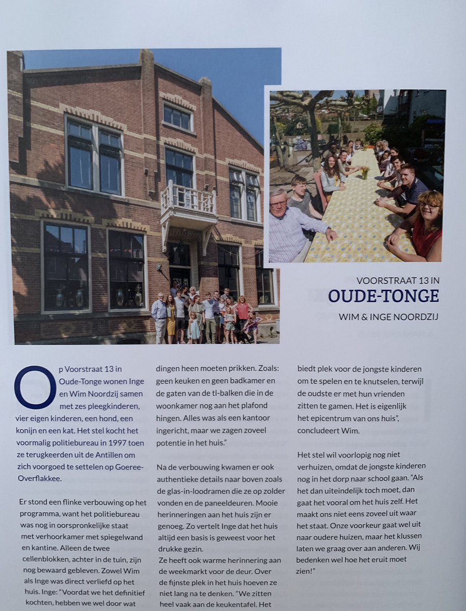 Leuk artikel <a href="/TrotsOpFlakkee/">Trots Op Flakkee</a> magazine over bewoners van de Voorstraat in Middelharnis, Sommelsdijk,Nieuwe Tonge en bij ons werd er aan de deur geklopt in Oude Tonge op het <a href="/EilandGO/">Goeree-Overflakkee</a> waar het fijn wonen, werken en recreëren is.