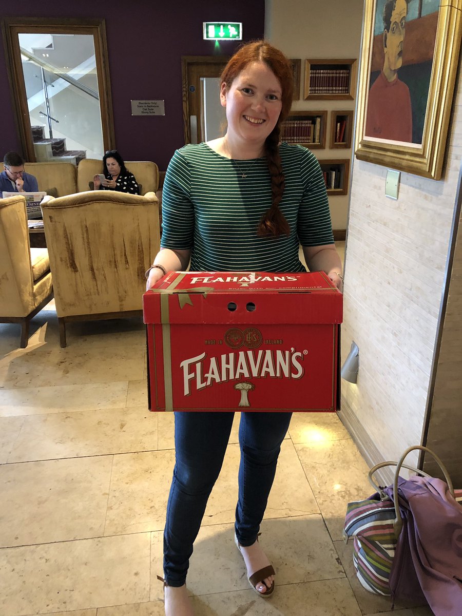 sunriseforbrain's tweet photo. Well done @ClareConnolly3 our media champion for receiving the @FlahavansIRL hamper kindly donated by @FlahavansIRL 
#sunriseupcroaghpatrick 
 in aid of @IMNDA @YPIreland1 @HDAI_ie
 Many thanks @FlahavansIRL for donating the flapjacks &amp; hamper
https://t.co/bShhlxPuKK 
@WAWHour https://t.co/5Us7i2nOL1