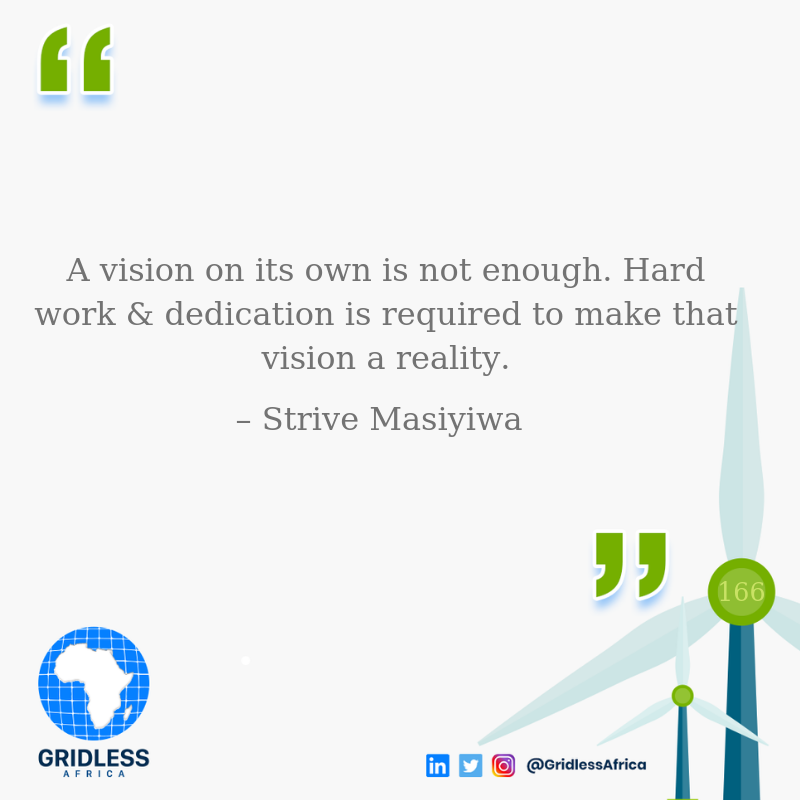 GridlessAfrica's tweet photo. #GridlessAfrica #GAdailyquotes #SDG7 #Offgrid #Energy https://t.co/llz2JpMxTk