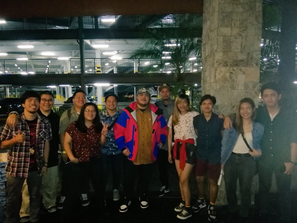 cupnoodlesrojas's tweet photo. Solid at da best pa rin with the OGs (and jowas)
Congratulations @mayonnaisemusic on your first ever concert. Salamat palagi sir @MontyMacalino We love you 5ever 💛☺️
#MayoAkalainMoYun #Mayonation #PoloSquad https://t.co/HvWxG19kFu