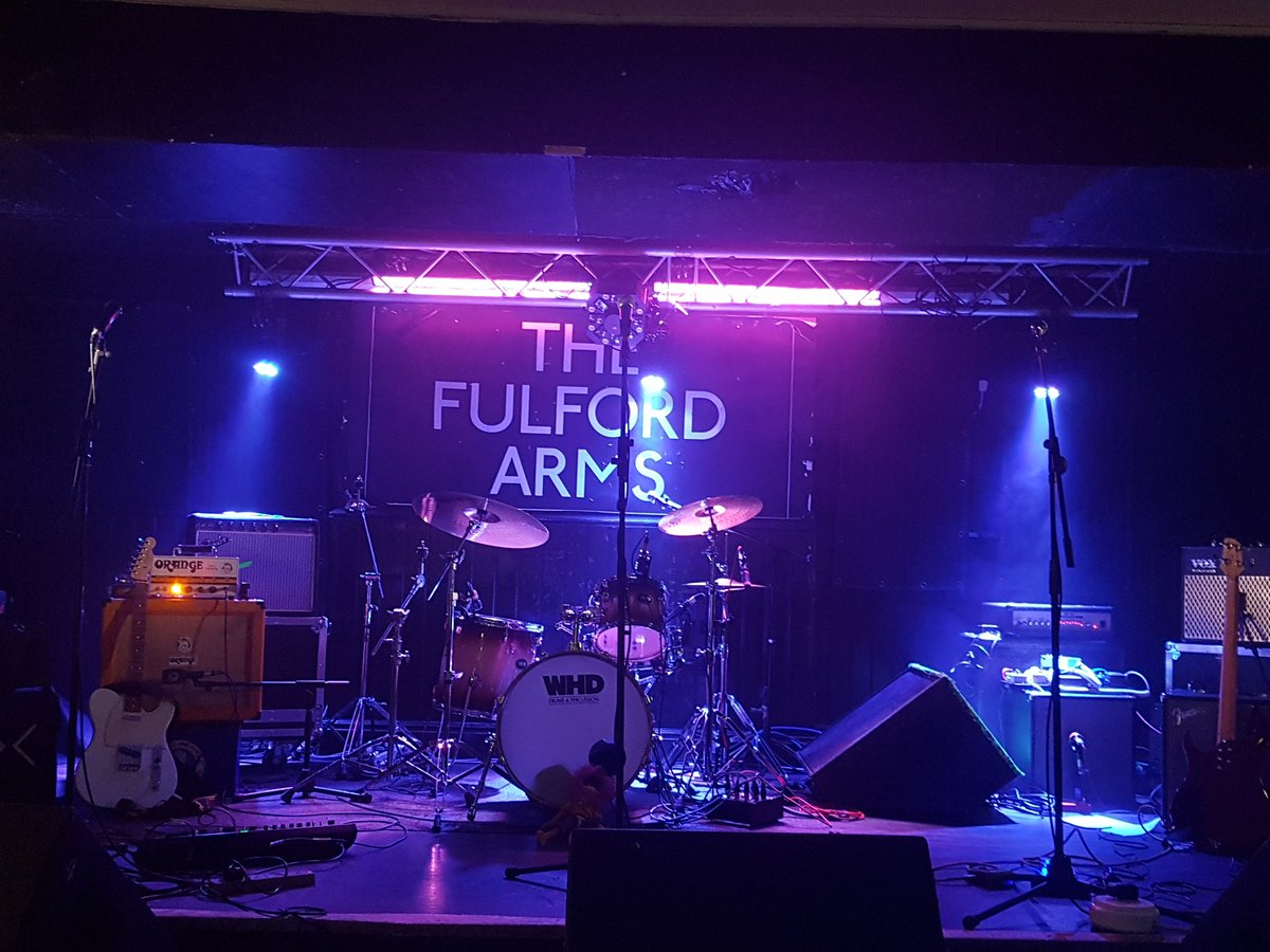 We played the <a href="/fulfordarmsyork/">Fulford Arms</a> last Wednesday. A lovely venue run by great people. 😎