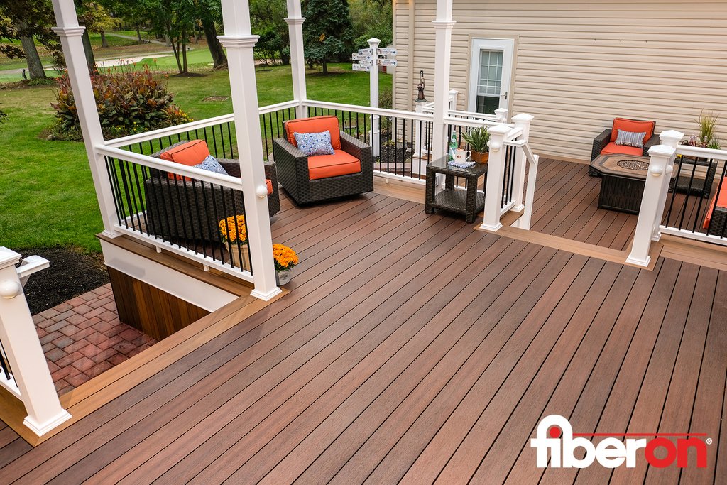 TheDeckStore's tweet photo. Look at this inspirational deck design using Fiberon decking. I just love how inviting it is. Available at https://t.co/ysm3bnq4Fb #Decking #deckdesign #outdoorliving #backyardlife #fibron #wonderfulexteriors #patiolife #homeideas #compositedecking https://t.co/v2sOMwDSDJ