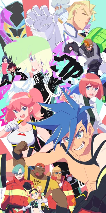 めっちゃくちゃ面白かったです?
#プロメア  #PROMARE 
