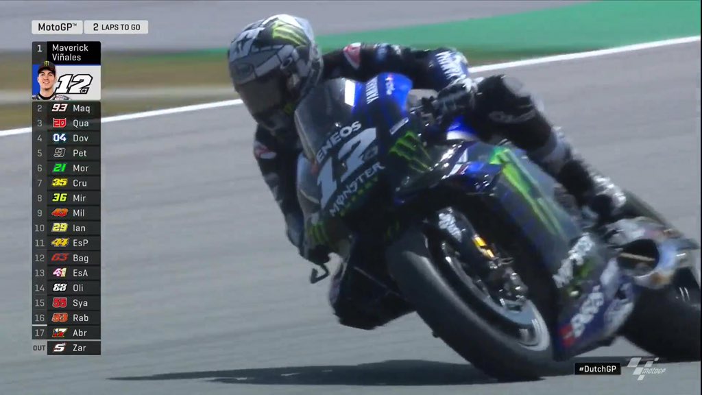 asoracing's tweet photo. Carrera reñida, al final #Viñ se la lleva, #93 en segundo. Buena pelea de las Ducati, pero entre ellos 🤣
#MotoGP #DutchGP https://t.co/bfbr4YlSwf