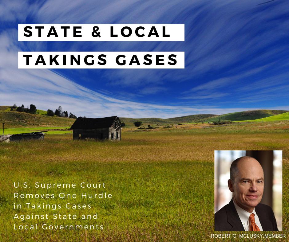 jacksonkellylaw's tweet photo. The Supreme Court has overruled prior precedent removing one hurdle in takings cases against state and local governments. Read more about the ruling from @jacksonkellylaw attorney Robert G. McLusky: https://t.co/Rmzk95uF8S #environmentallaw #SupremeCourt #newruling https://t.co/htnRUUvKnd