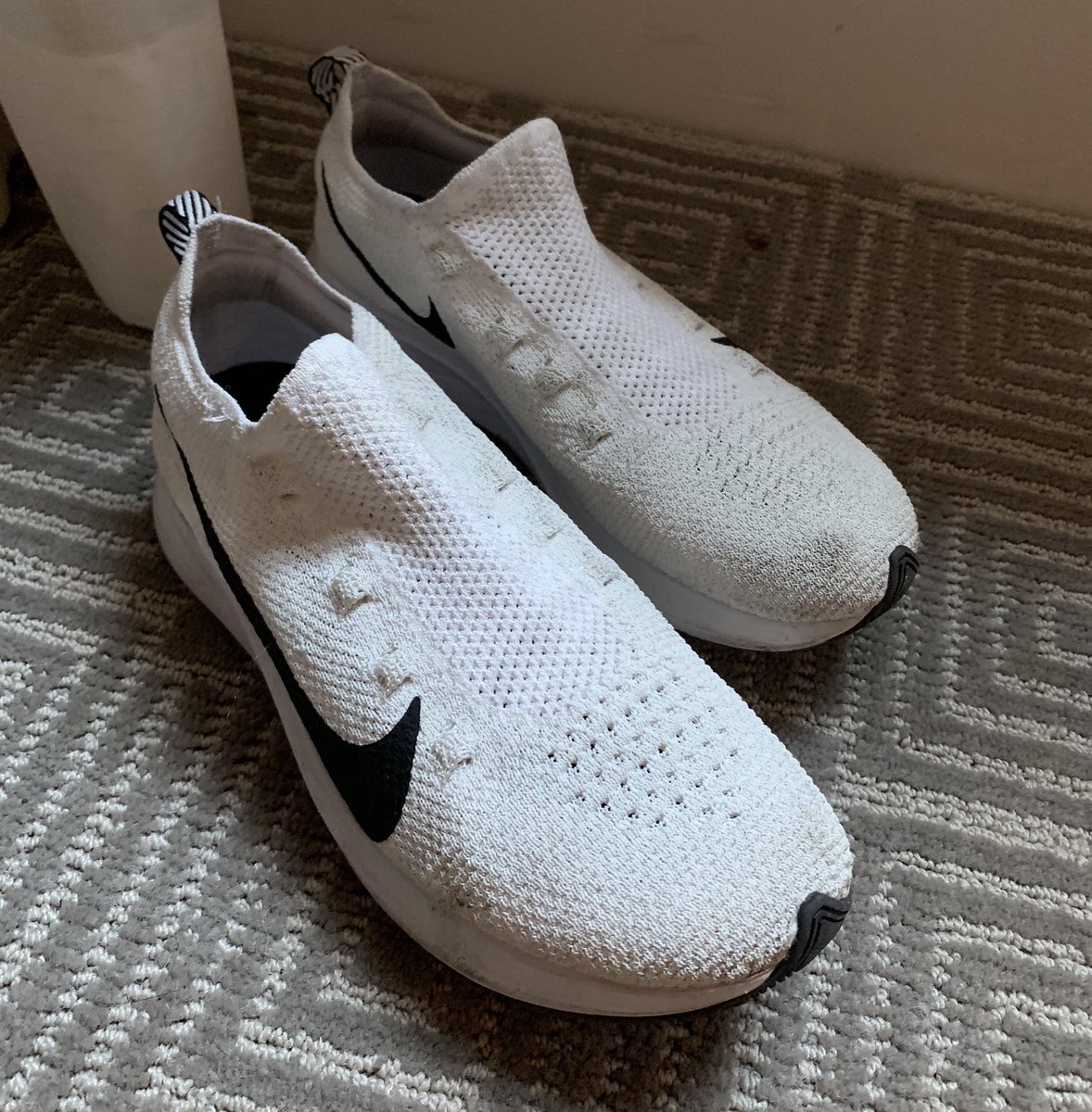 alexmariesaav's tweet image. #opportunitymissed @Nike didn’t take into account a #buyerjourney when your dog eats your shoelaces! 🚫🐶 Guess I’ll try a new style. #Nike