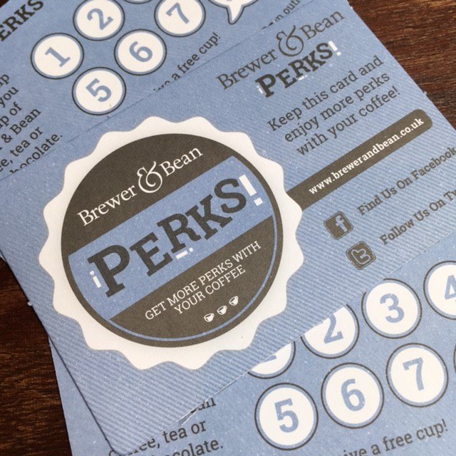 Are you a coffee lover? Get your Brewer &amp; Bean Perks card and get your 8th coffee free on us! #coffee #theglobe #staustellbrewery #brewerandbean #topsham