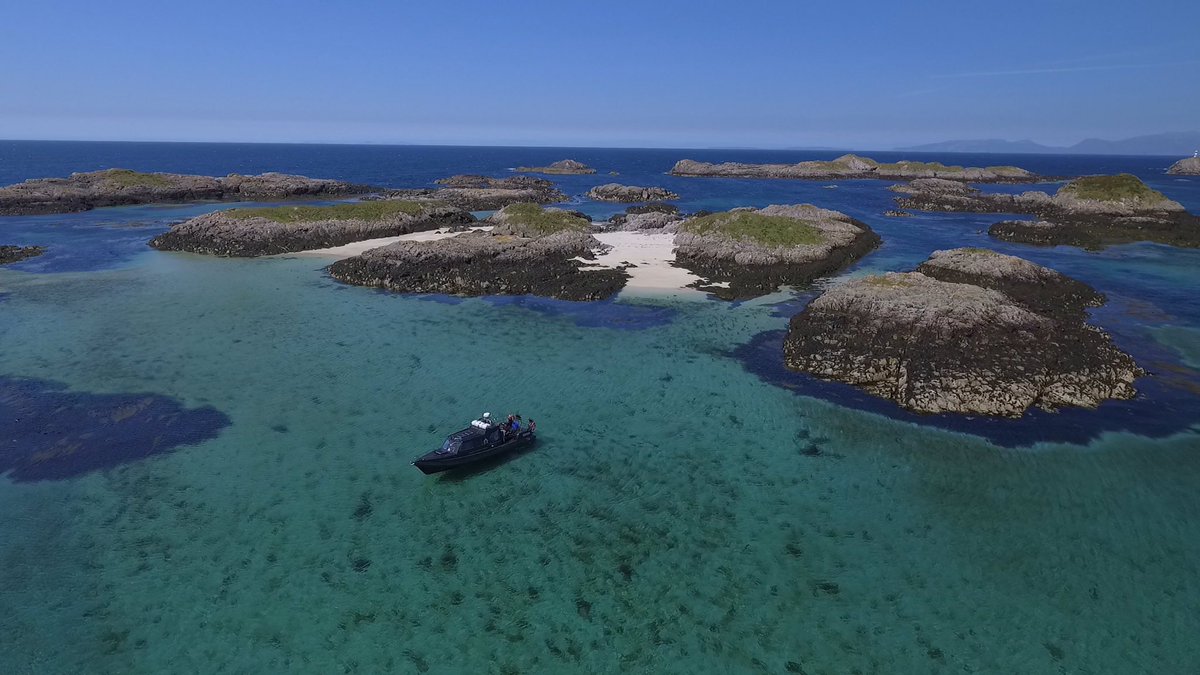 BaskingSharkSco's tweet photo. Happy birthday Cearban Mhor - a year today since we picked her up @Redbayboats - we’ve had plenty of adventures in our 12m custom built RIB and many more to come! #boat #rib #teamredbay #marinetourism #scotland https://t.co/F7a2qnbYE2