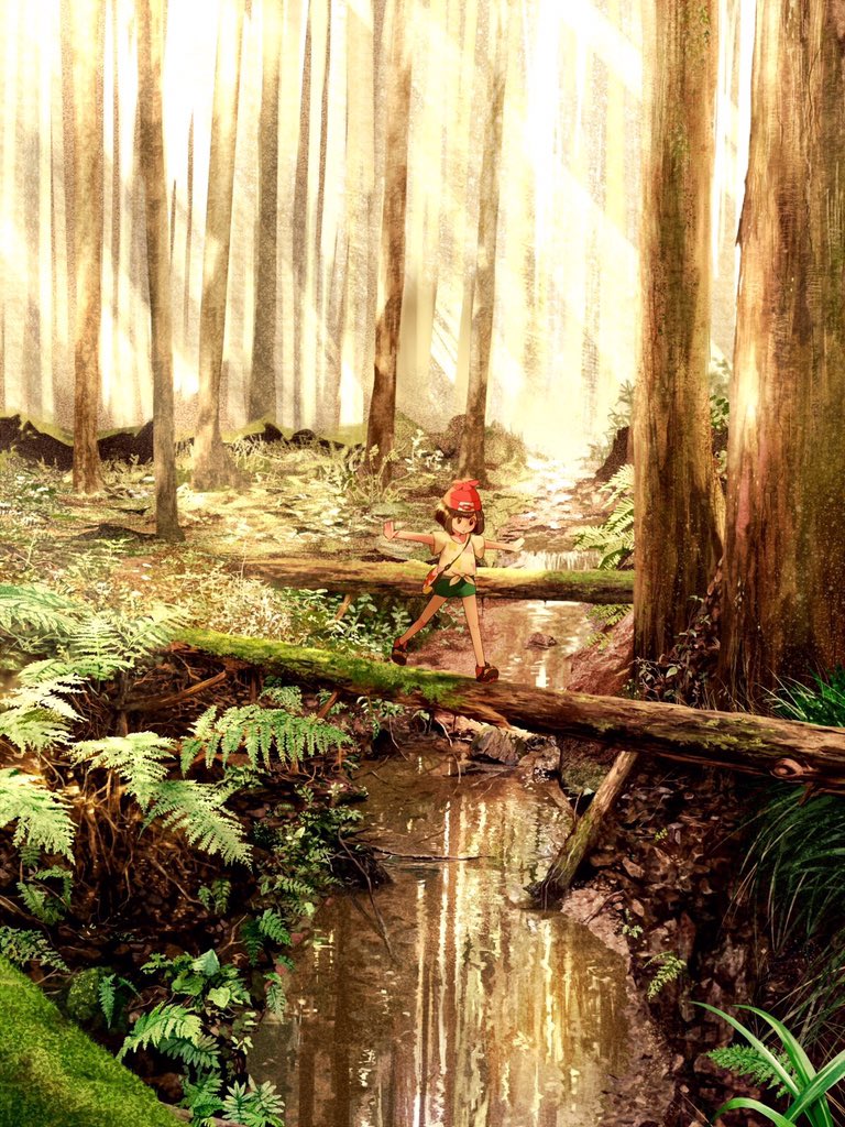 ラフの時と変わったり変わらなかったり #このタグを見た人はラフ画とその完成絵を見せる 