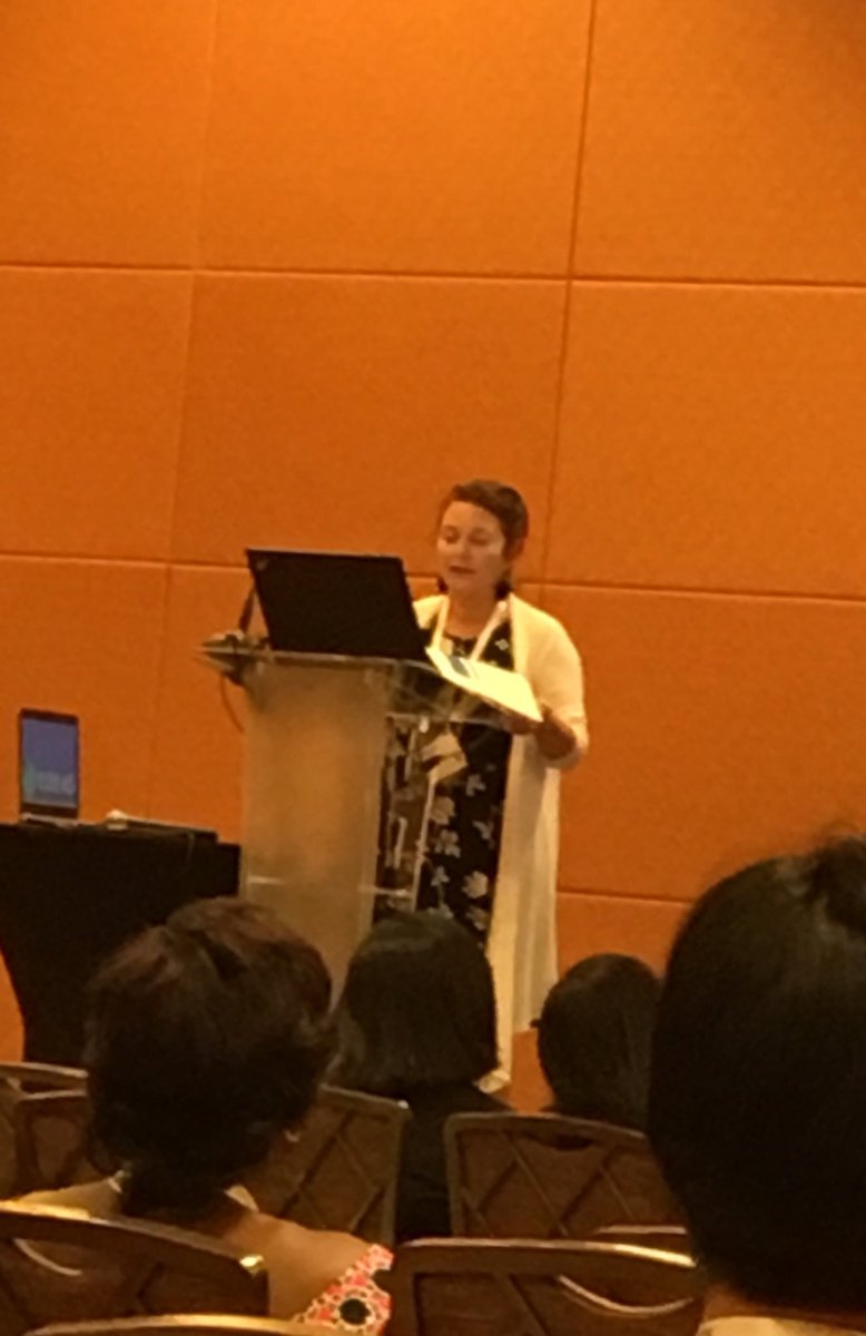 So proud of our national leaders ⁦<a href="/CFNUPresident/">Linda Silas</a>⁩ presenting ⁦⁦<a href="/ICNurses/">ICN - International Council of Nurses</a>⁩ #ICN2019 , topic is Untapped Potential of NP’s . A big thank you to Lisa Little for the research ⁦<a href="/PEINursesUnion/">PEI Nurses' Union</a>⁩