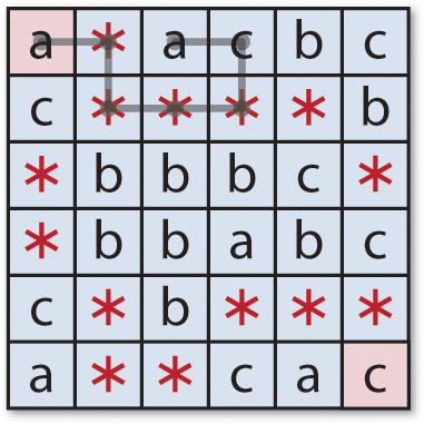 Mazelog's tweet image. Last chance to solve this month's logic maze, Alphabet. Here's the first six steps to get you started. mazelog.com/competition.ht…