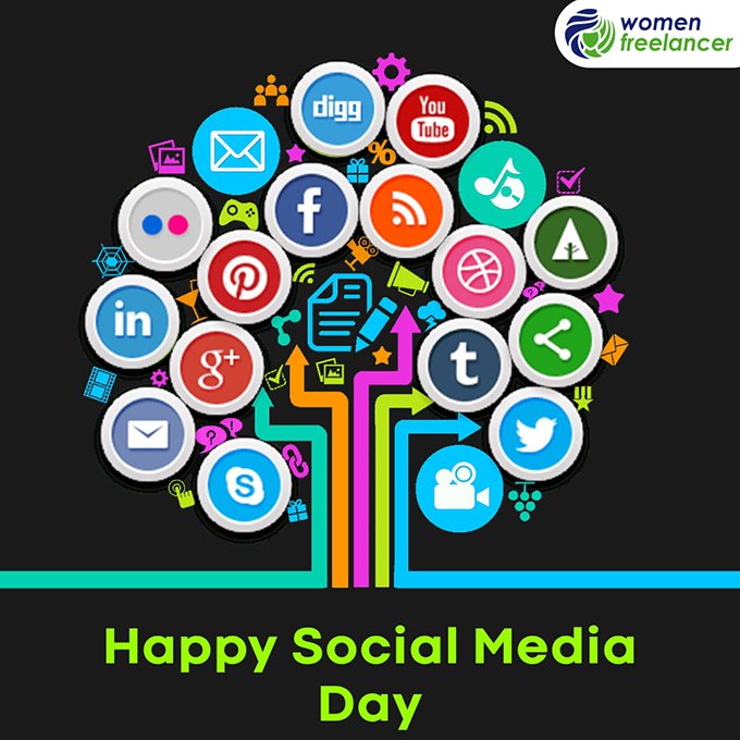 FreelancerWomen's tweet photo. On this #SocialMediaDay, let us use it positively for creating &amp; shaping public opinion by empowering the Women's rights to strengthen society. 

#WomenFreelancer #WorldSocialMediaDay #SocialMedia #Facebook #Twitter #Instagram #Pinterest #linkedIn #SMDay https://t.co/1BBuJ7z1VT
