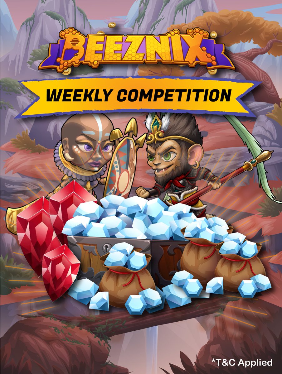 BitneyToken's tweet image. BREAKING NEWS!! Starting on 1st of July, Beeznix will be having a WEEKLY COMPETITION!! Download Beeznix in Google Play Store NOW!! 

#bitney #beeznix #blockchain #blockchaingames #blockchaingaming #playstore #androidgame #gamecharacters #characters #rubycraze #ERC721