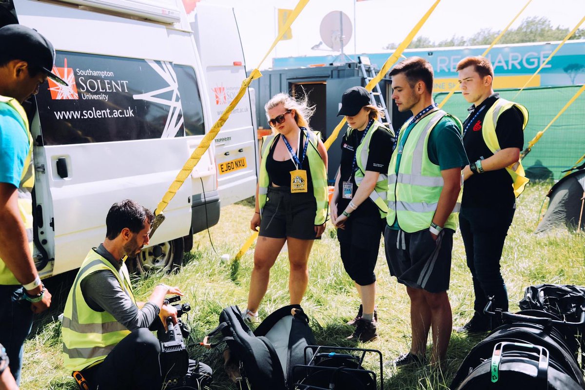 Early morning meetings have been so important to our success here at @GlastoFest 🙌🏻