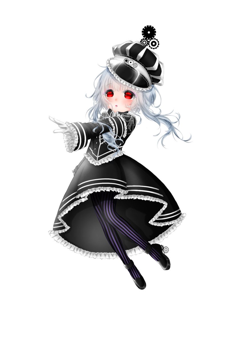 またま ぷくぷくぐんぷくコクリコちゃん完成しました 2枚目は背景なしで他は目の色の差分になってます 個人的に碧眼コクちゃんがどストライクです ﾆｯｺﾘ 背景も気まぐれに描いていこうと思ってます コンパス コンパスお絵かき T Co