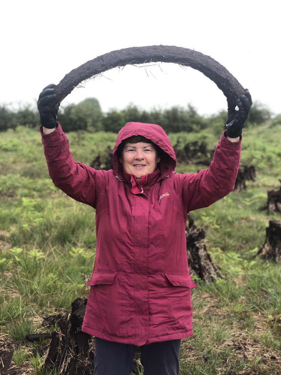 EimearMcCormack's tweet photo. #BogWatch we’re done for the day. The rain ☔️ came and that ended that. Almost done though. #countrylife Mam & myself. https://t.co/JI5dr8V8CT