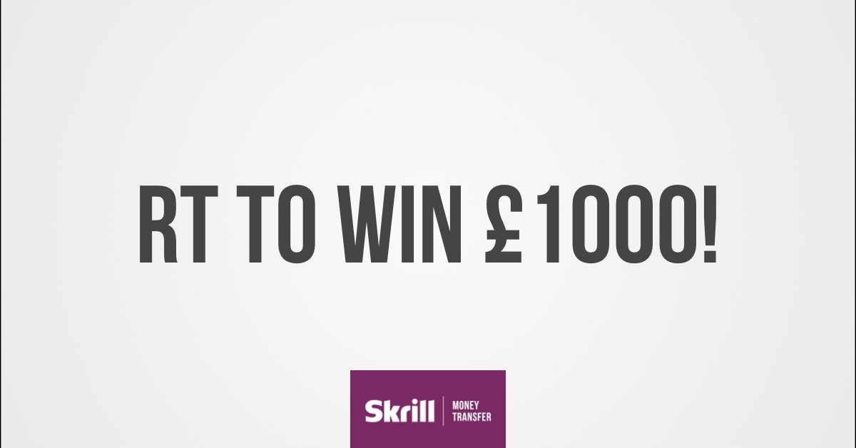 skrill's tweet photo. #RT if you're watching #INDvENG to be in with the chance of winning £1000!

With Skrill Money Transfer you can send funds to a bank account abroad for FREE. 

Use our calculator now to see how much you'll save >>> https://t.co/LMtabHHGRk https://t.co/XyUEaAeIdp