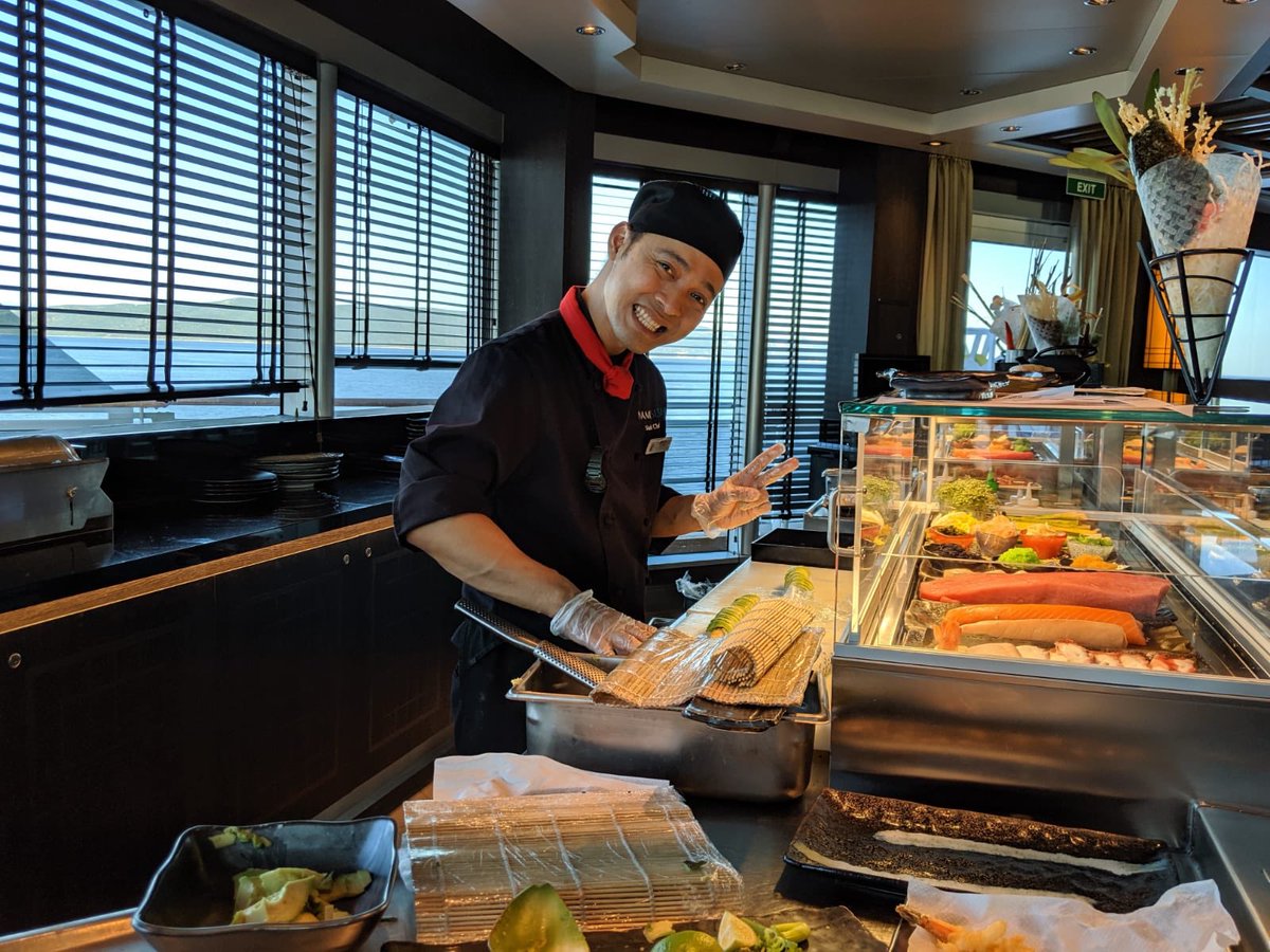 carmensluxtrvl's tweet photo. Fabulous dinner last night at Tamarind Restaurant onboard @HALcruises, MS #Koningsdam It was by far my favorite meal on the #cruise #HALaboard #HollandAmerica #luxurytravel https://t.co/vlVT1DQdxz