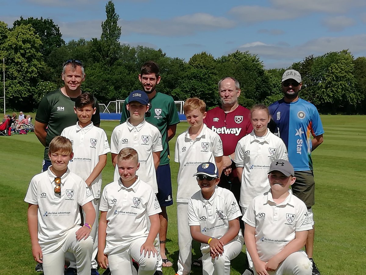Under 11s ready for the Spalding tournament.