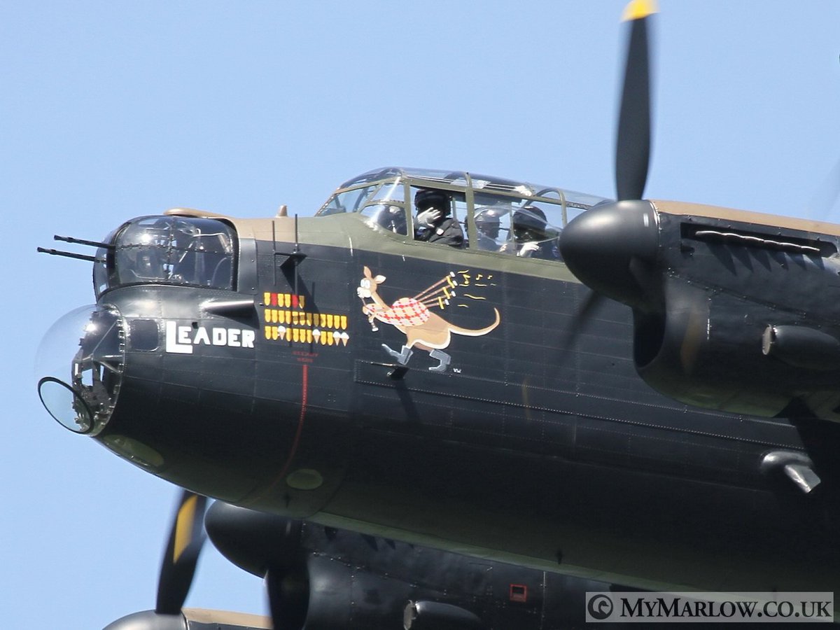 Did you catch a sight of the Lancaster Bomber flying overhead yesterday, as part of the Armed Forces Day event at Booker?  MyMarlow did - we even got a wave from the pilot! 😂   #ArmedForcesDay  #ArmedForcesDay2019