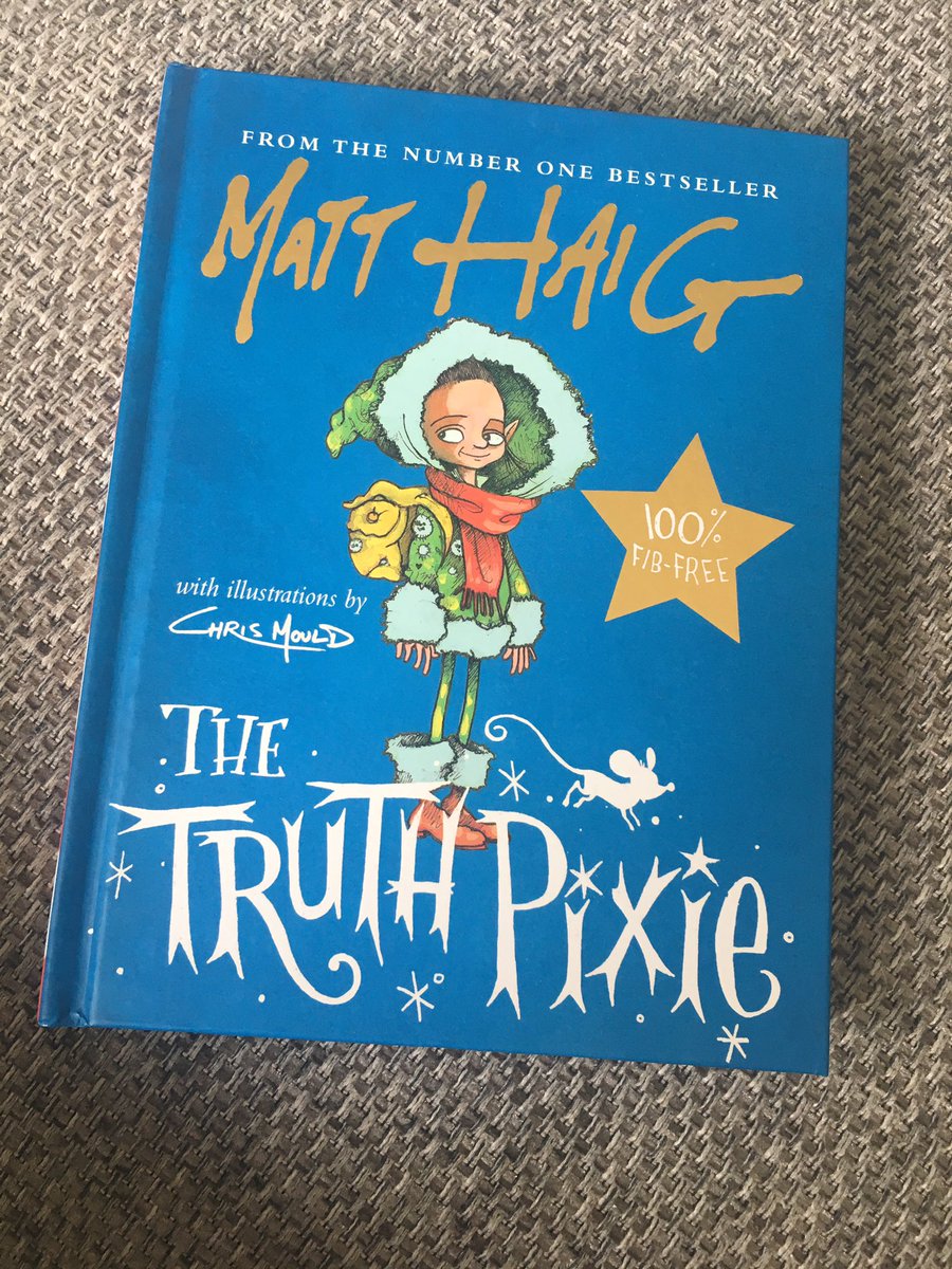 MrsRed184's tweet photo. Discovered #TheTruthPixie by @matthaig1 if you haven’t read it, please do. A great read for tackling those trickier to explain situations with children. A lovely read for adults too. Thanks for the heads up @kimmykiwi7 https://t.co/N4sTNaBSPI
